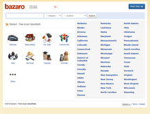 Tablet Screenshot of bazaro.org